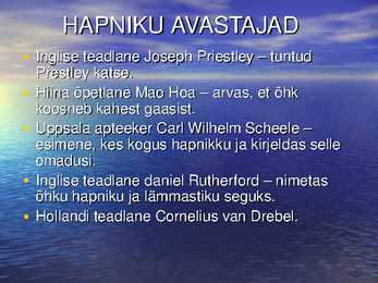 Hapnik #3