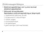 Satelliitide kasutamine atmosfääri füüsikaliste tingimuste ja ilmastikunähtuste uurimisel #5