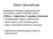 EESTI 18 SAJANDIL Vene võimu all #3