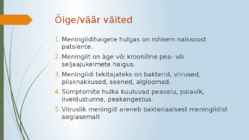 Meningiit ehk ajukelmepõletik #12