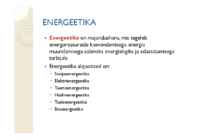 Energeetika ja keskkond #5