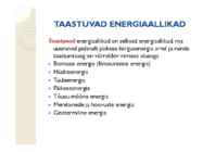 Energeetika ja keskkond #7