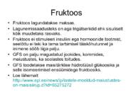 Süsivesikud ehk sahhariidid #9