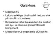 Süsivesikud ehk sahhariidid #10