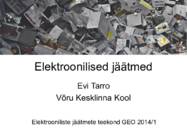 Elektroonilised jäätmed