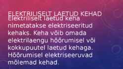 FÜÜSIKA KT-Elekter #2