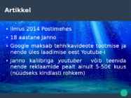 Kuidas teenib Eesti koolipoiss Youtubes raha #2