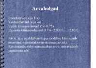 Arvuhulgad ja arvuhulkade omadused #4