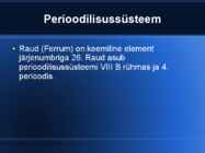 Raud-Kuld-Hõbe #3