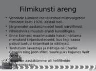 Filmikunst kahe maailmasõja vahel #3