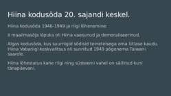 Aasia riikide käekäik läbi 20-sajandi - Jaapan-Hiina ja India #8