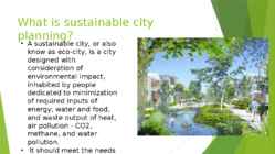 Sustainable city planning #2