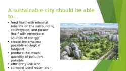 Sustainable city planning #3