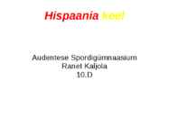 Hispaania keel