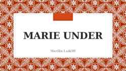 Marie Under