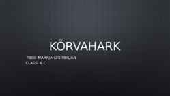 Kõrvahark