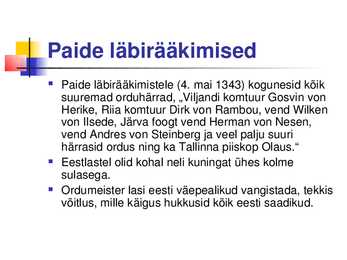 Jüriöö ülestõus #12