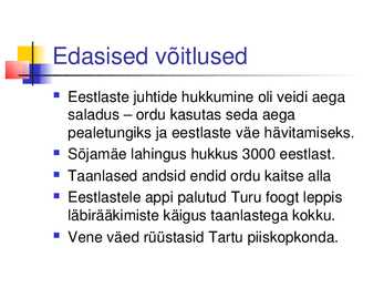 Jüriöö ülestõus #13