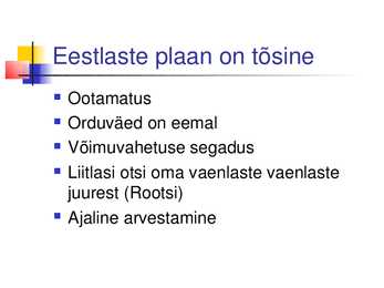 Jüriöö ülestõus #3