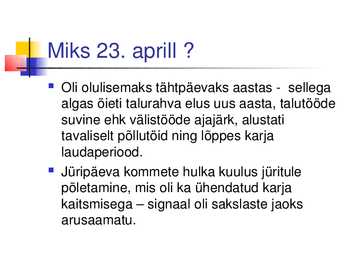 Jüriöö ülestõus #4