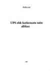 UPS ehk katkematu toite allikas