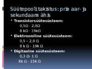 Süütesüsteemide võrdlus ja analüüs #5