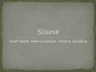 Süsinik