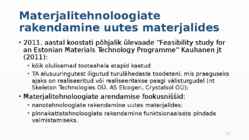 Innovatsiooni grupitöö-Materjalitehnoloogia #11