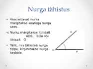 Geomeetrilised kujundid-Nurk #7