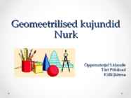 Geomeetrilised kujundid-Nurk