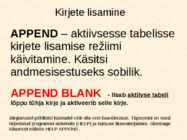 Andmebaaside struktuur-andmehalduskeskkonnad-tabelid-andmetüübid ja avaldised #20