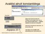 Andmebaaside struktuur-andmehalduskeskkonnad-tabelid-andmetüübid ja avaldised #33