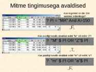 Andmebaaside struktuur-andmehalduskeskkonnad-tabelid-andmetüübid ja avaldised #40