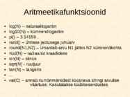 Andmebaaside struktuur-andmehalduskeskkonnad-tabelid-andmetüübid ja avaldised #44