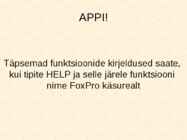 Andmebaaside struktuur-andmehalduskeskkonnad-tabelid-andmetüübid ja avaldised #52
