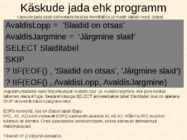 Andmebaaside struktuur-andmehalduskeskkonnad-tabelid-andmetüübid ja avaldised #53