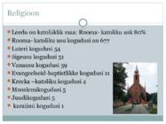 Leedu kultuur #3