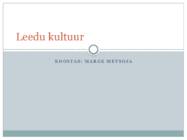Leedu kultuur