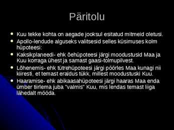 Maa-kuu ja kliimamuutused Maal #8