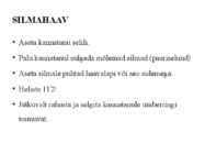 VEREJOOKSUGA KANNATANU ABISTAMINE #17