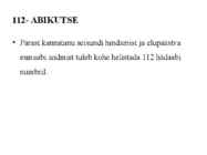VEREJOOKSUGA KANNATANU ABISTAMINE #21