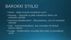 Barokk #4