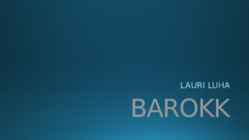 Barokk