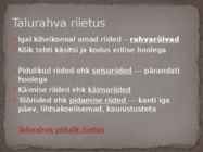 Talurahva eluolu 19-sajandil #18