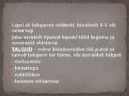 Talurahva eluolu 19-sajandil #3