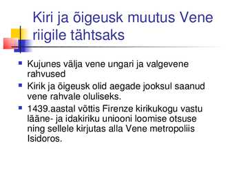 Kõrg -ja hiliskeskaeg 11 -15 sajand #31