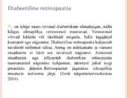 Diabeetiline retinopaatia #2