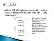 IF lause #2