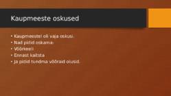 Kaupmehed #3