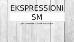 Ekspressionism muusikas - schönberg-berg ja webern